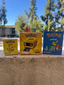 Pokémon x Polaroid camera + film