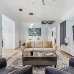Modern Stainless Steel Coffee Table 