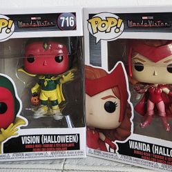 Funko Pop Disney Marvel Wandavision Halloween Set