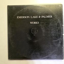 Emerson, Lake & Palmer – Works Volume 1 2LP Vinyl (1977 Atlantic) Gatefold