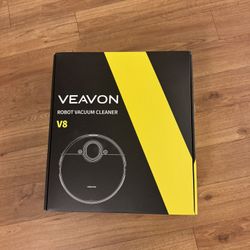 VEAVON V8 Smart Robot Vacuum Cleaner – LiDAR Mapping, WiFi & Mopping