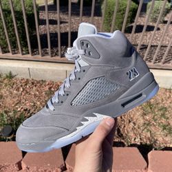 Jordan 5 Retro Wolf Grey Size 12