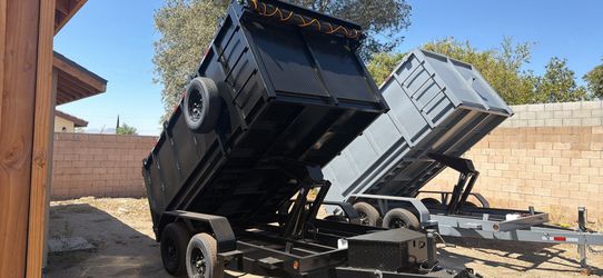 Sissor hoist dump trailer  2027 🚛🦾 !