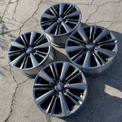 4 — 17x8 5x114.3 5x4.5 Stock Subaru Wrx Crosstrek Outback Wheels Rims !