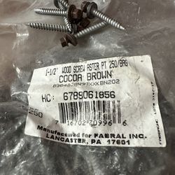 Aster Threaded Fasteners Cocoa Brown