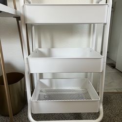 2 rolling cart organizers