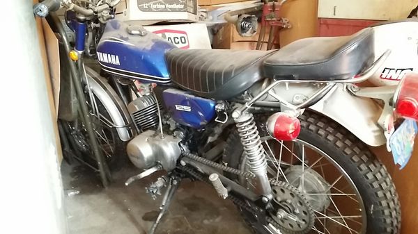 1978 yamaha 125 enduro for sale
