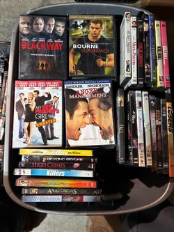 DVDs- 153 movies