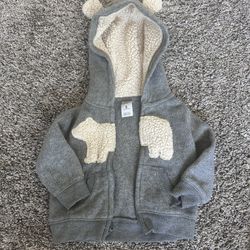 Baby Boy Bear Zip Up Size 6 Mo