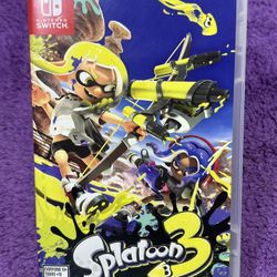 Nintendo Switch Splatoon 3 