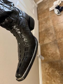 Caiman tail boots / botas de caiman