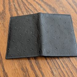 Stafford leather fold wallet