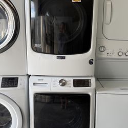 MAYTAG 27” WASHER AND DRYER SET