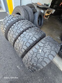 4 uswd tires Lt35x12.50r18 TBB TIRES $200.00
FIRM PRICE, FIRM PRICE 
PLEASE DON'T ASK FOR DICOUNT
POR FAVOR NO PREGUNTE POR DESCUENTO