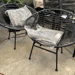 Accent Chair Ottoman 