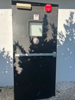 Commercial fire proof door
