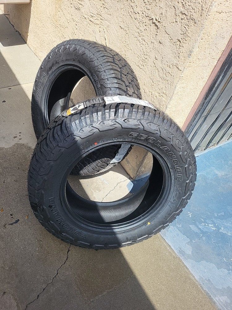 Yokohama Lt 275/65r20 126/1230. 10pr Ge0landar