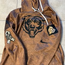 New Nike Chicago Bears Salute to Service sweatshirt Large 