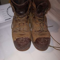 Red Wing Steel Toed Boots Size 10
