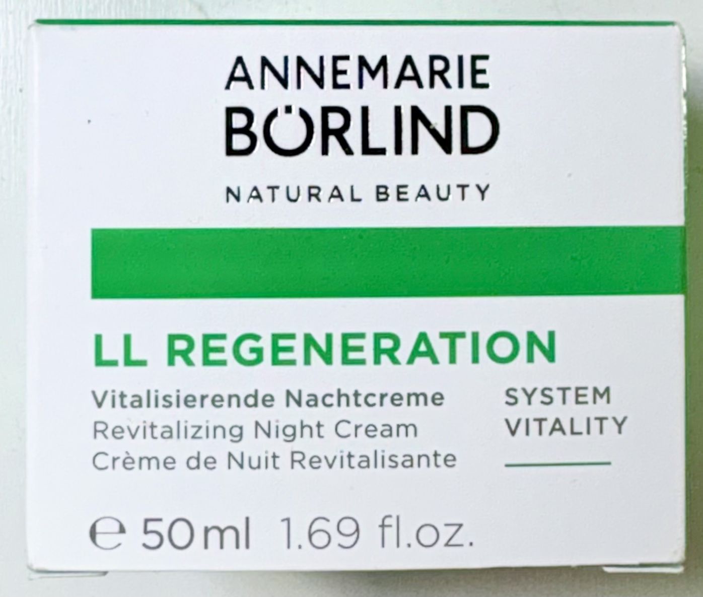 AnneMarie Borlind LL Regeneration   Day Cream 1.69 fl oz / 50 ml  