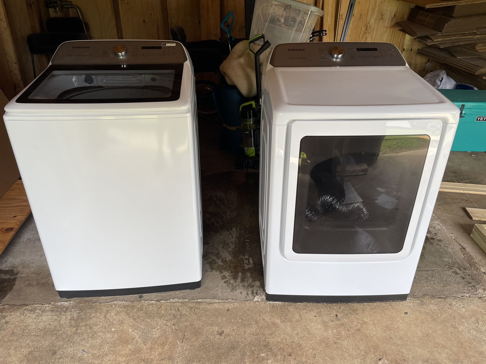 Samsung Washer And Dryer Set