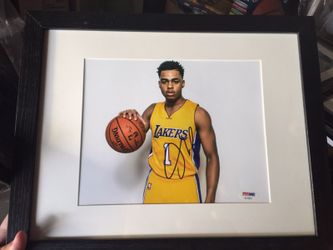 D'Angelo Russell Photo Autograph Signature