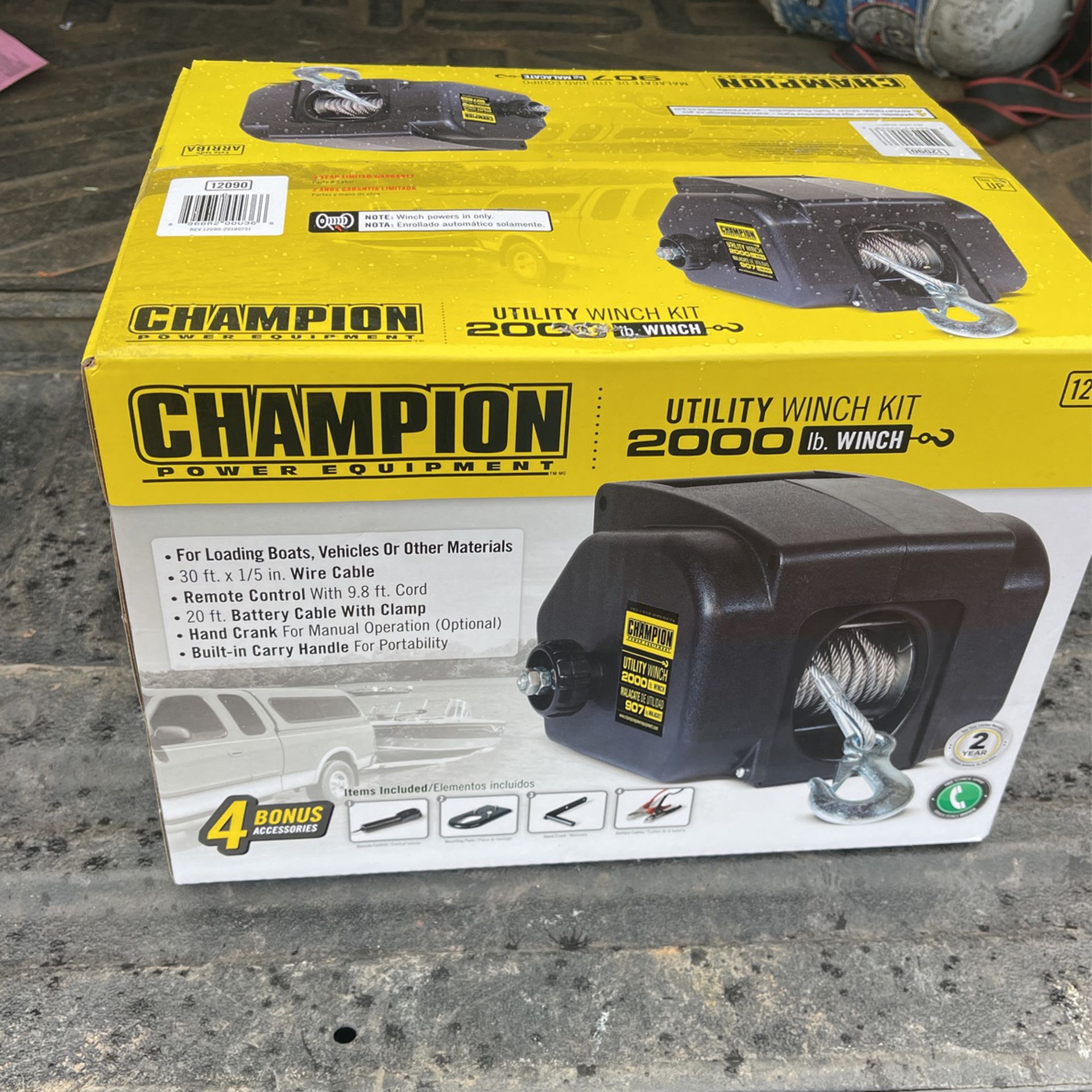 Champion Winch Kit