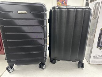 EVERYTHING MUST GO! Luggage bags for travel. Brand new carry-on size.   Brands are  Samsonite, Delsey,  Calpak, Ricardo, Novogogo, Swiss Gear and more
