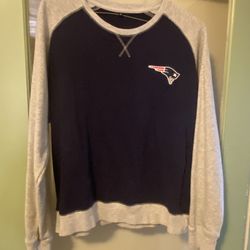 NFL New England Patriots Sweatshirt Women Medium Pullover
