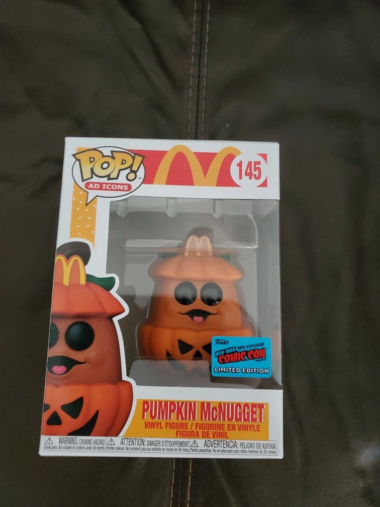 NYCC Pumpkin McNugget Funko Pop