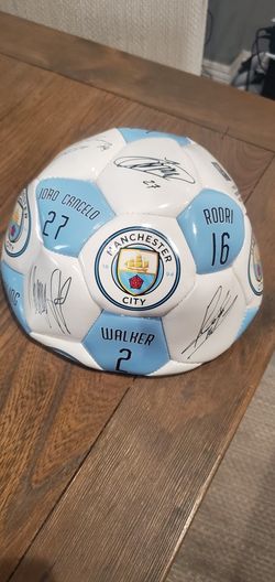 Signed Man City Ball
