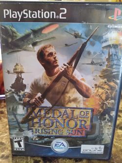 Ps2 Medal of Honor Rising Sun