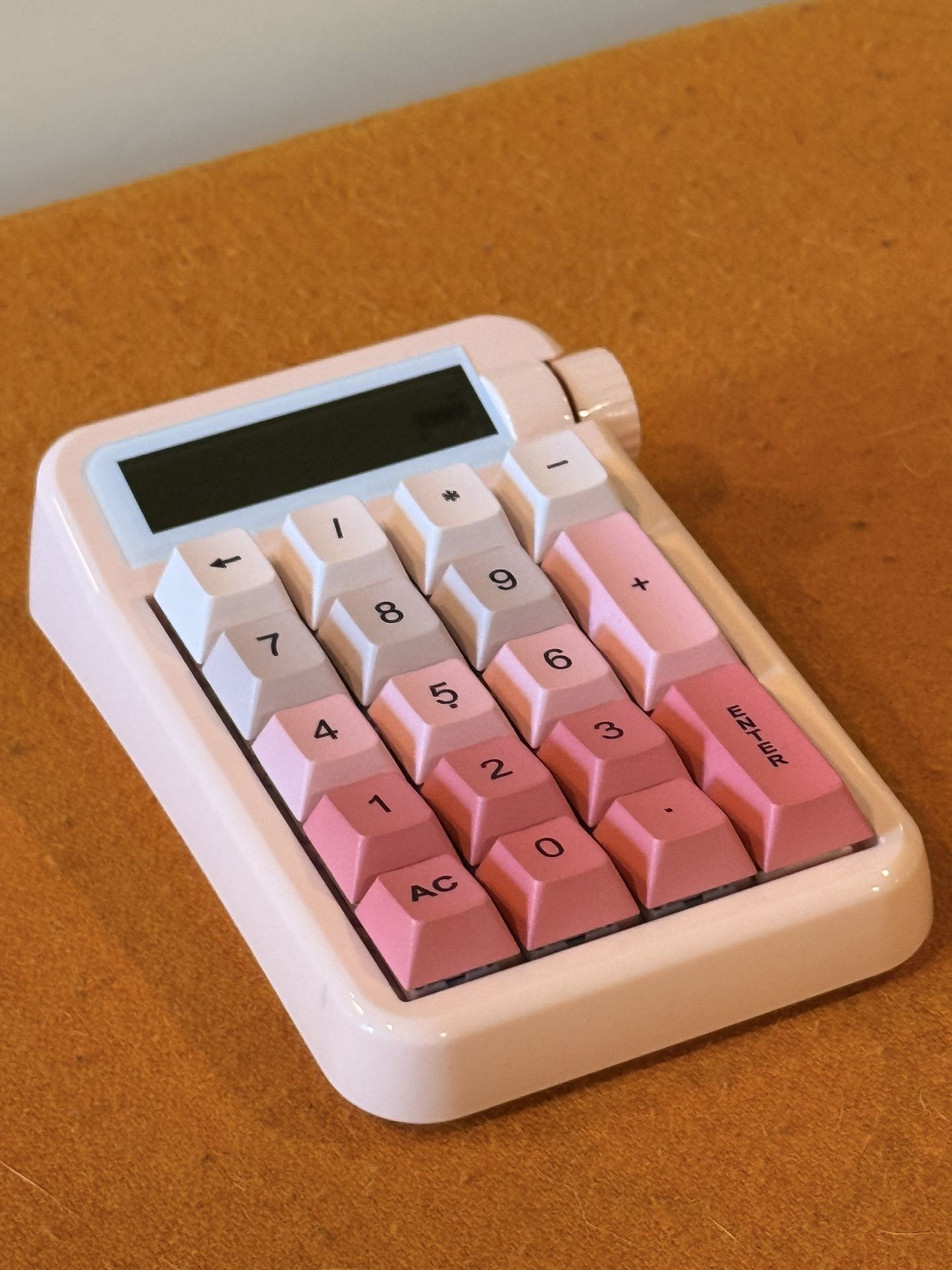 Mechanical Keyboard EPOMAKER Cypher 21 QMK/VIA Wireless Mechanical Number Pad with Knob, Dual Mode (Bluetooth/USB-C Wired), RGB Backlit Hot Swappable