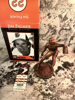 Baltimore Orioles Jim Palmer replica sculpture