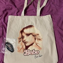 Bebe Rexha Bag And Keychain 