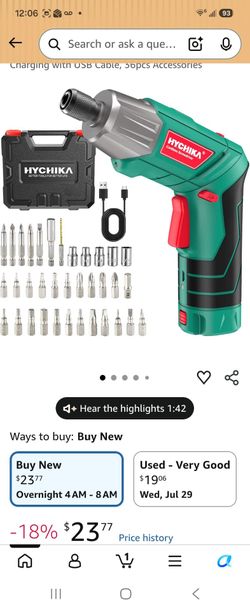 Cordless Screwdriver