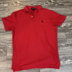 Red Mens Polo