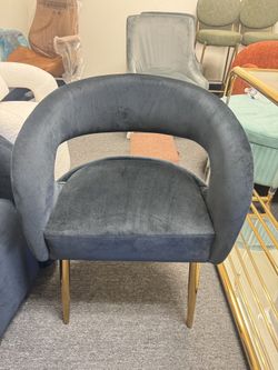 Velvet Chair Only One