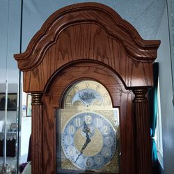 German Ridgeway Grandfather Clock 