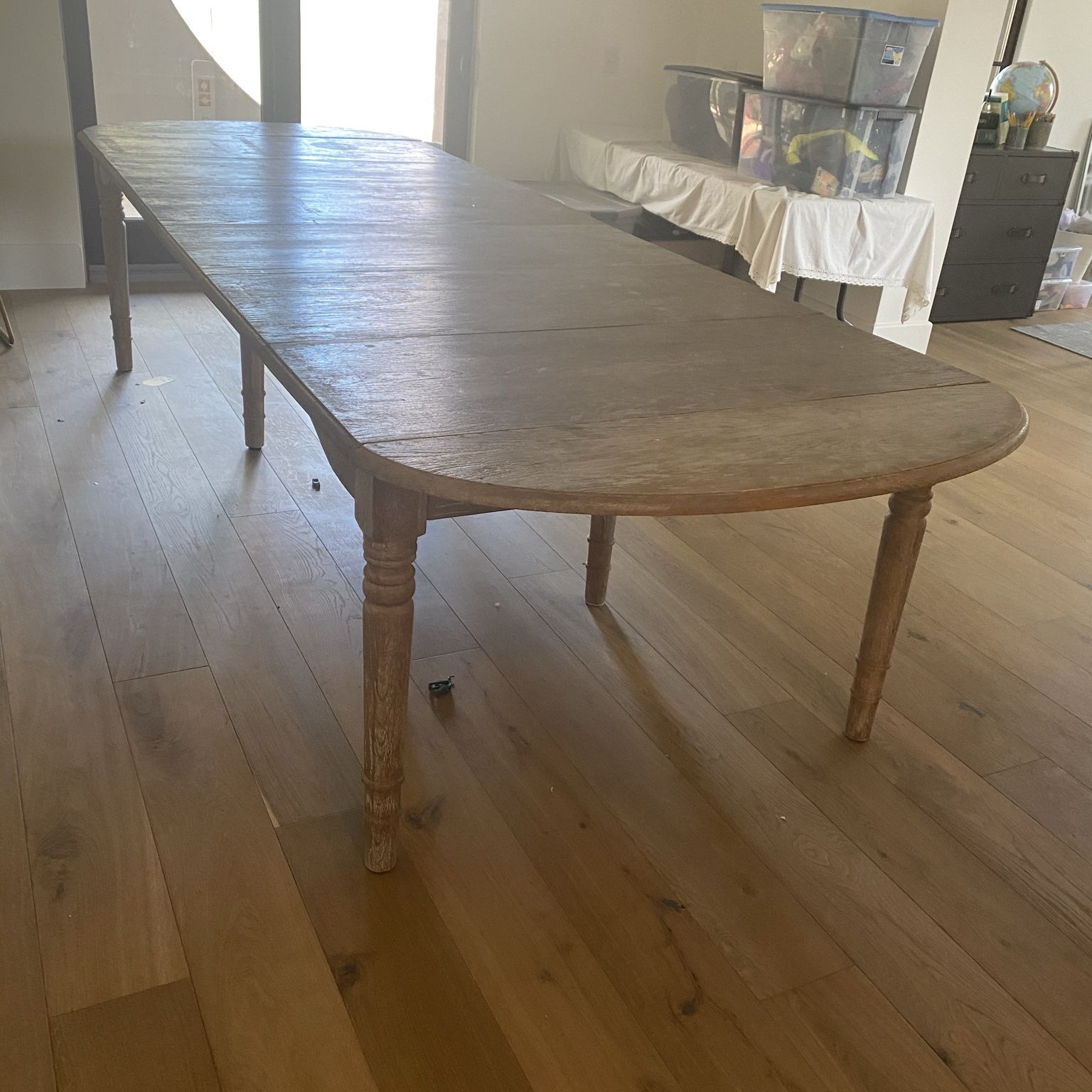 4ft to 13ft Solid Oak Extension Table From HD Buttercup
