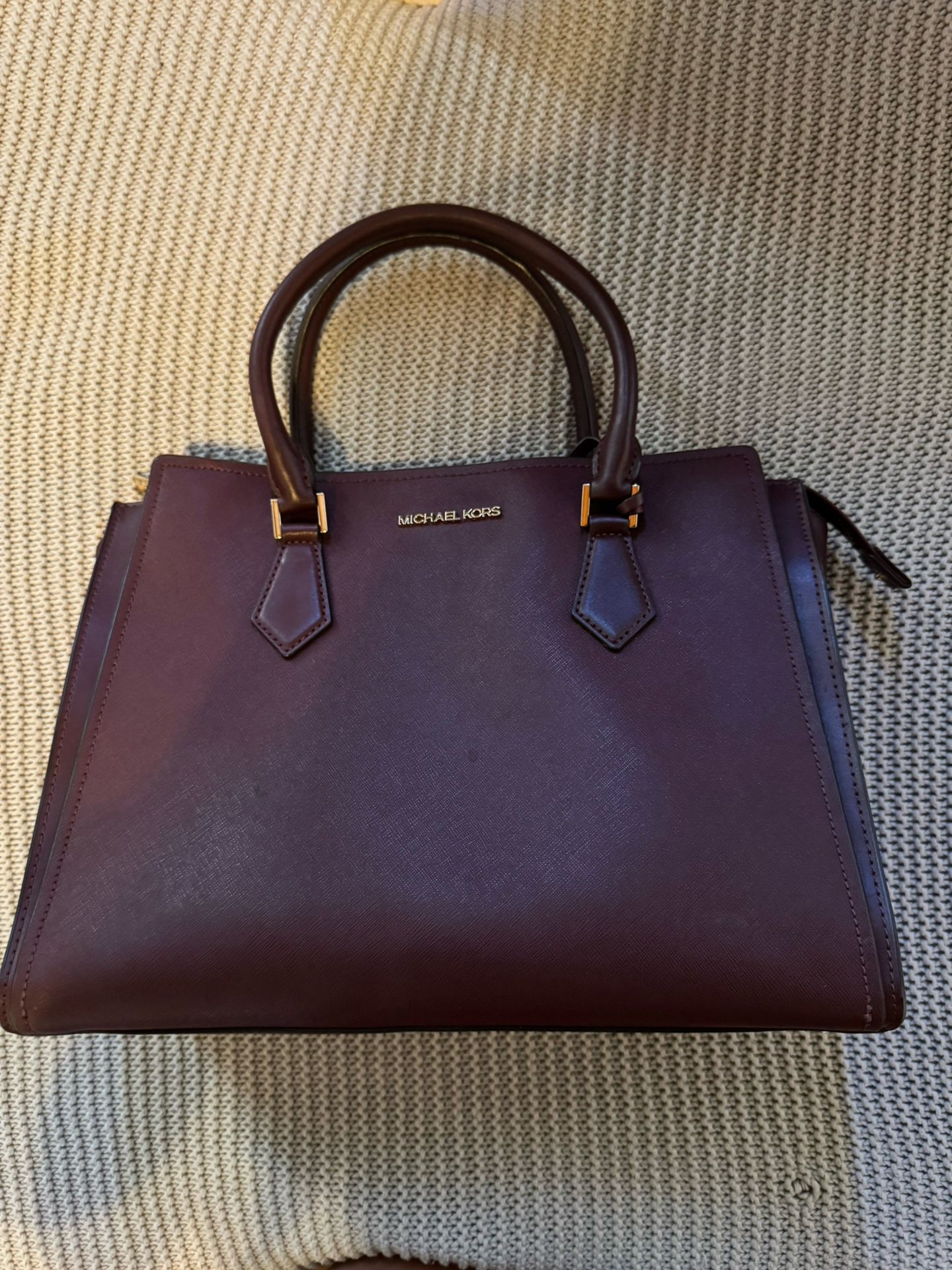 Michael Kors Hope Santiago Leather Bag