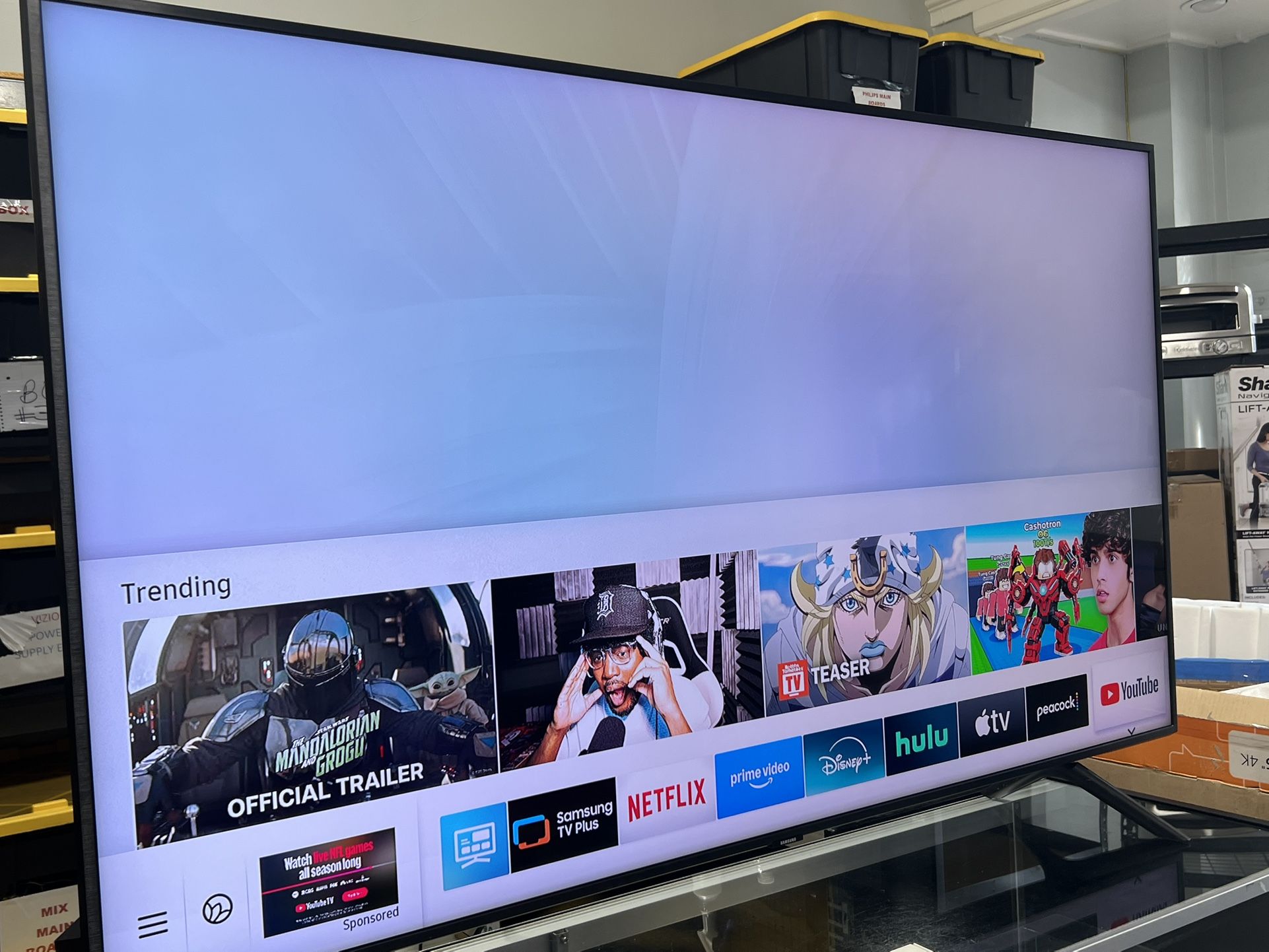 SAMSUNG 65” QLED SMART TV LED 4K HDR FANTASTIC PICTURE QUALITY GUARANTEED 💯📺💯📺💯