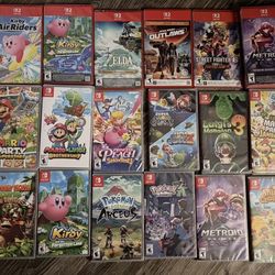 Nintendo Switch 1 & 2 Games + Accessories ( See Prices )