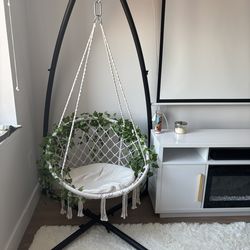 Hammock swing chair with stand
