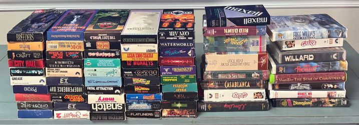 VHS Collectible Tape Horror Music Action Comedy some NEW just $5 each
