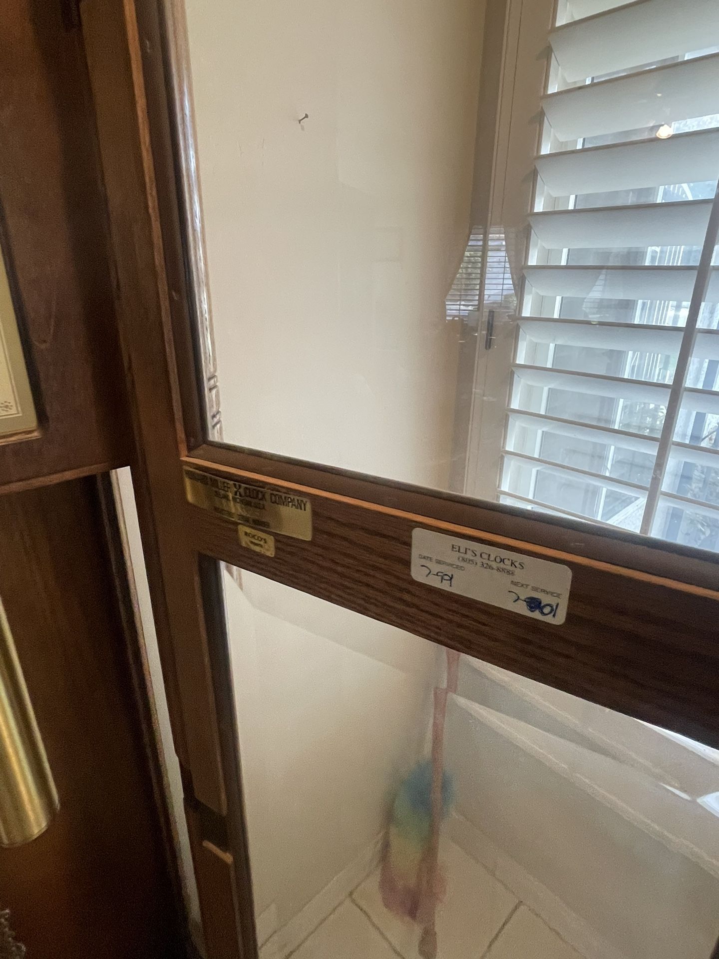 VINTAGE HOWARD MILLER & CO GRANDFATHER CLOCK WORKS PERFECT EXCELLENT CONDITION for Sale in