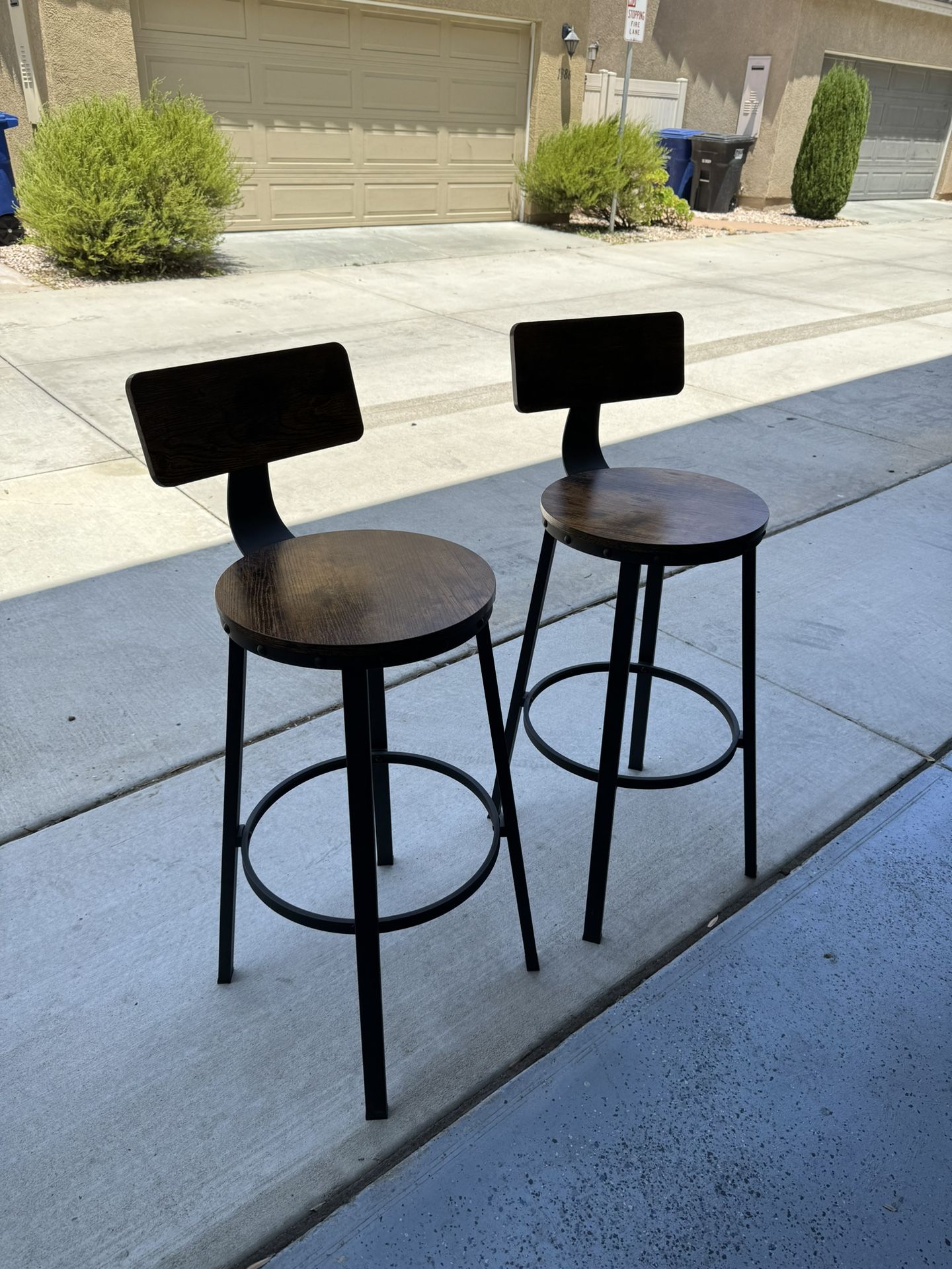 Set Of Two Barstools