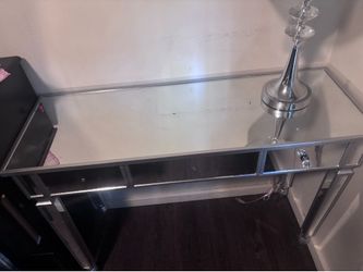 Entry way console or desk.