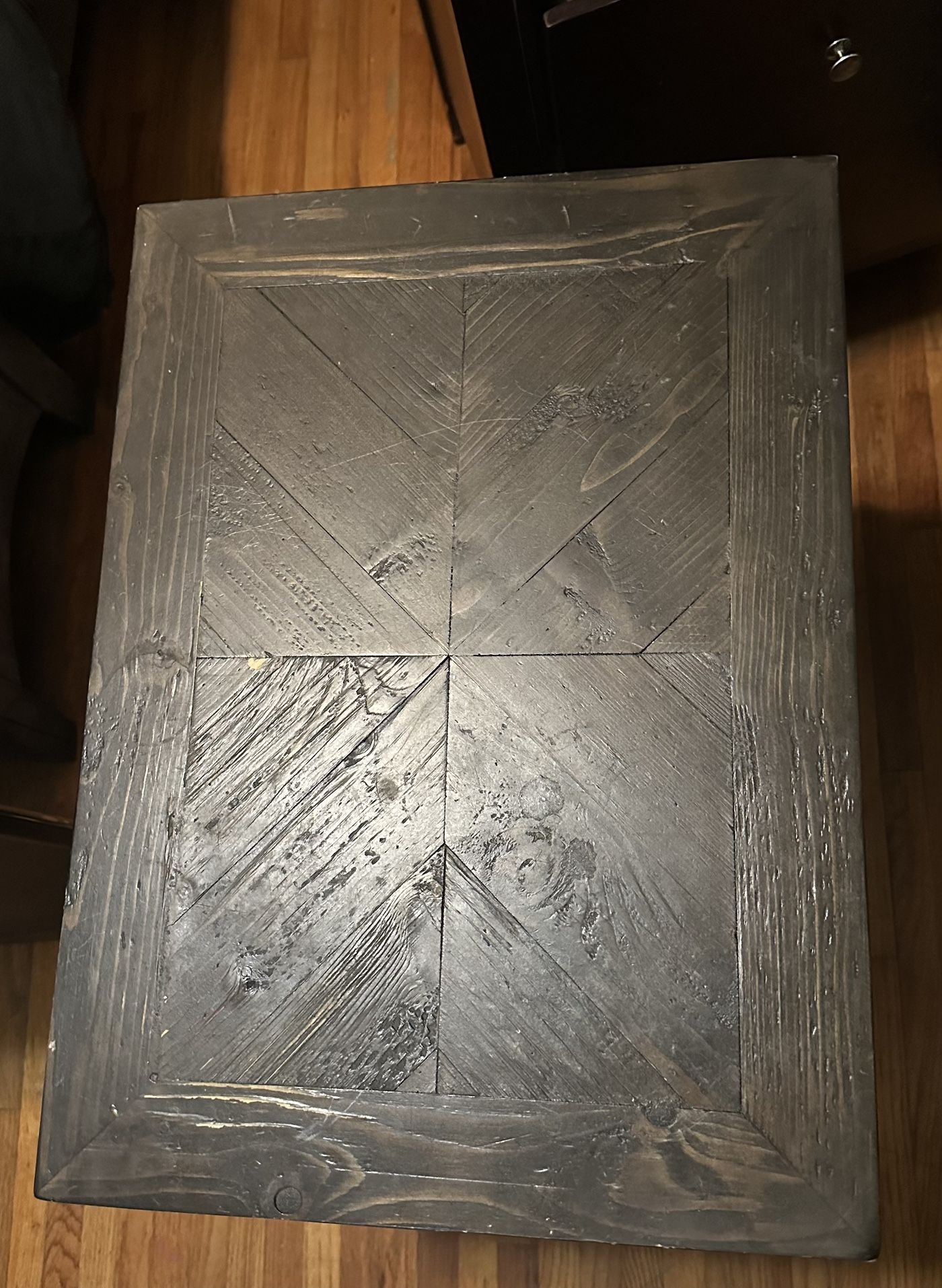 Gray End Table 