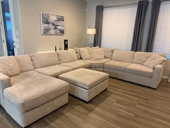 Light Grey Fabric Secrional